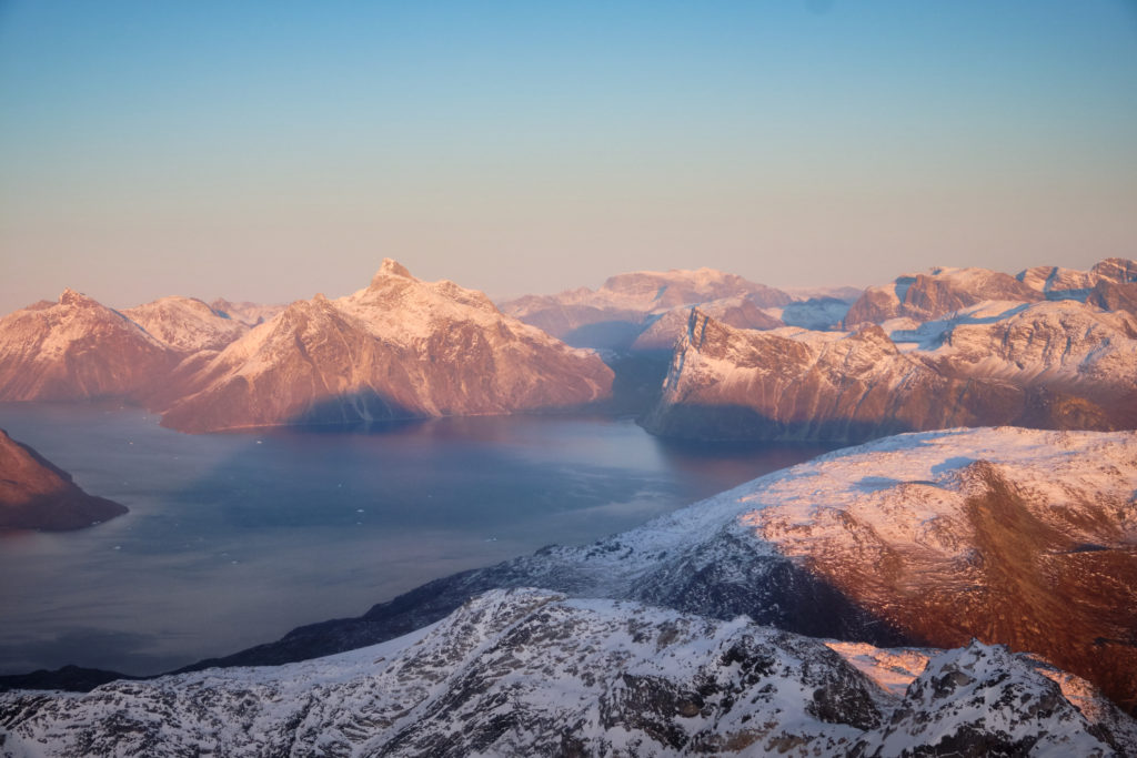 Other peaks in the Nuuk Fjord that are very close to the city - West Greenland