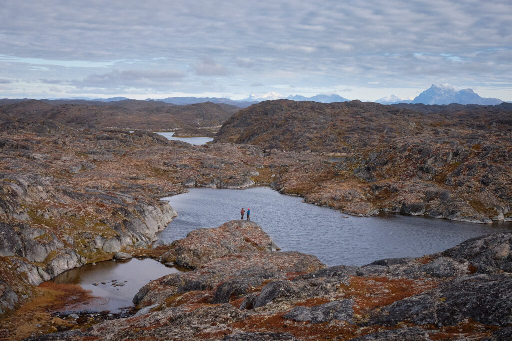 Looking inland on the Island of Hope near Nuuk-Greenland