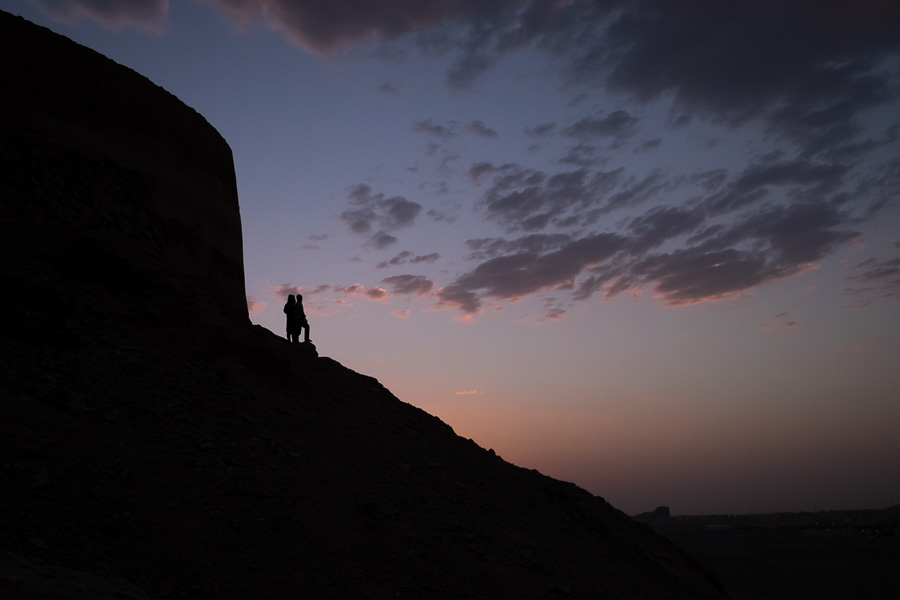 Sunset near Yazd - Iran