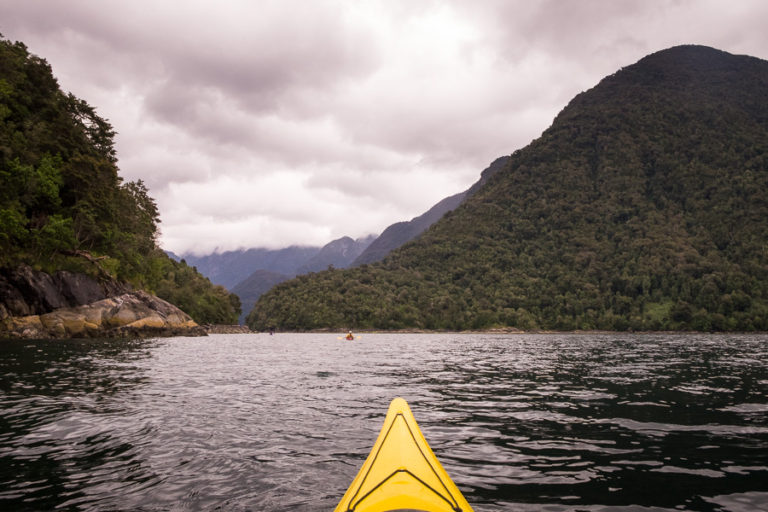 Towards Quintupeu Fjord