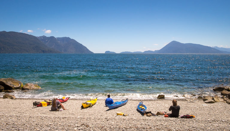 Kayaking the Comau Fjord – Termas de Cahuelmó to Porcelana
