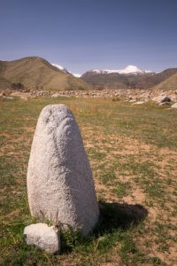 Turkic nomad sculpture - Cholpon Ata - Kyrgyzstan