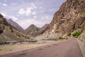 Bitumen road finally! - Tajikistan