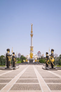 Constitution Monument - Ashgabat - Turkmenistan