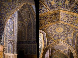 Interior Shah Mosque - Esfahan - Iran