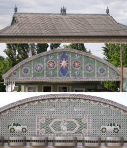 Gable and roof decoration - Azerbaijan