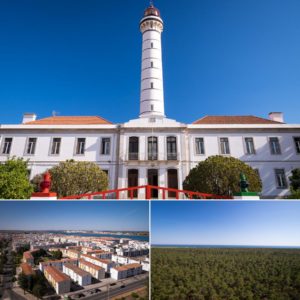 Vila Real de Santo António lighthouse - Algarve - Portugal