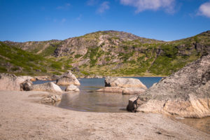 The lake which the Lake and Plateau Hike near Igaliku in South Greenland is named after