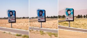 billboards of martyrs - Iran
