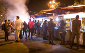 Parque La Floresta - street food carts - Tripa Mishka - Quito - Ecuador