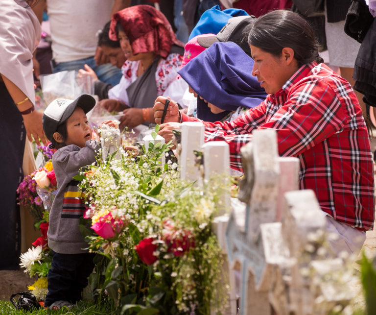 Healthier attitude towards death - Día de los difuntos - Otavalo - Ecuador