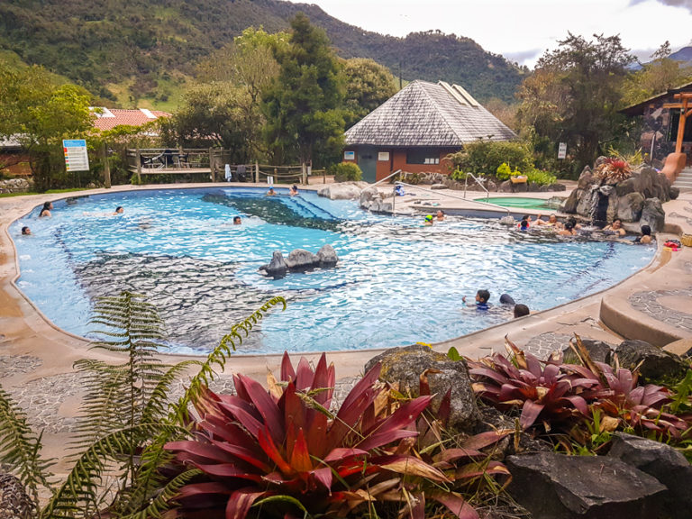 Balneario at the Termas de Papallacta Hot Springs - Ecuador