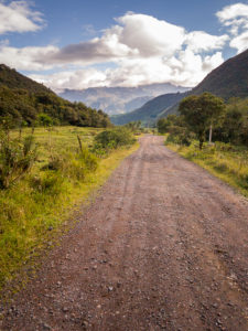 View to Volcan Antisana from Cayambe-Coca Ecological Reserve - Papallacta - Ecuador