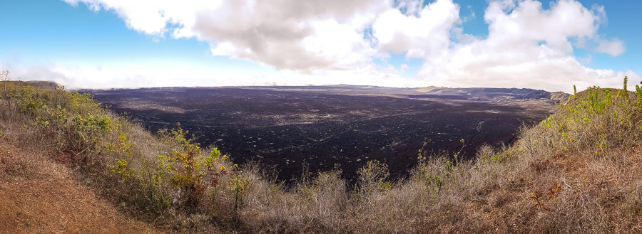 Sierra Negra caldera from the third viewpoint - Isla Isabela - Galapagos