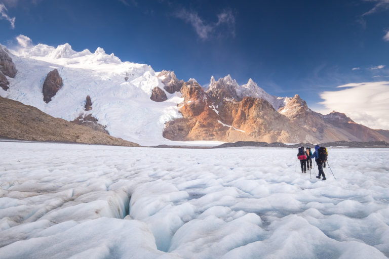 Heading towards the edge of the icefield - South Patagonia Icefield Expedition - Argentina