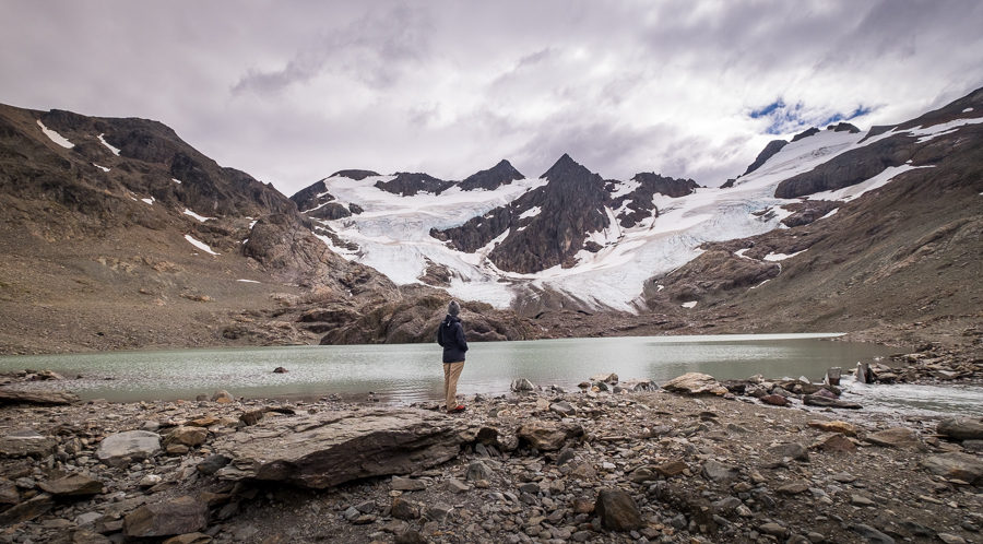 Me at the Laguna de los Témpanos and Vinciguerra Glacier - Ushuaia - Argentina