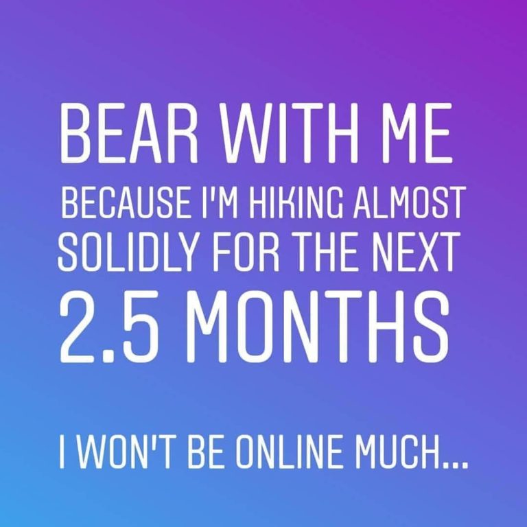 Offline for a while…