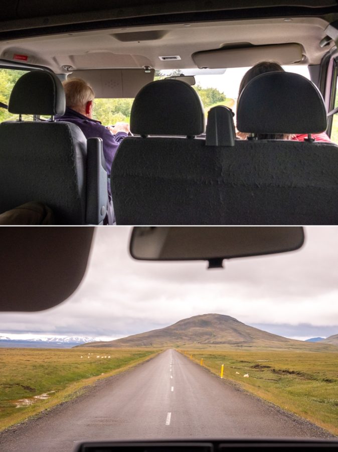 Driving to the trailhead - Shadow of Vatnajokull - East Iceland