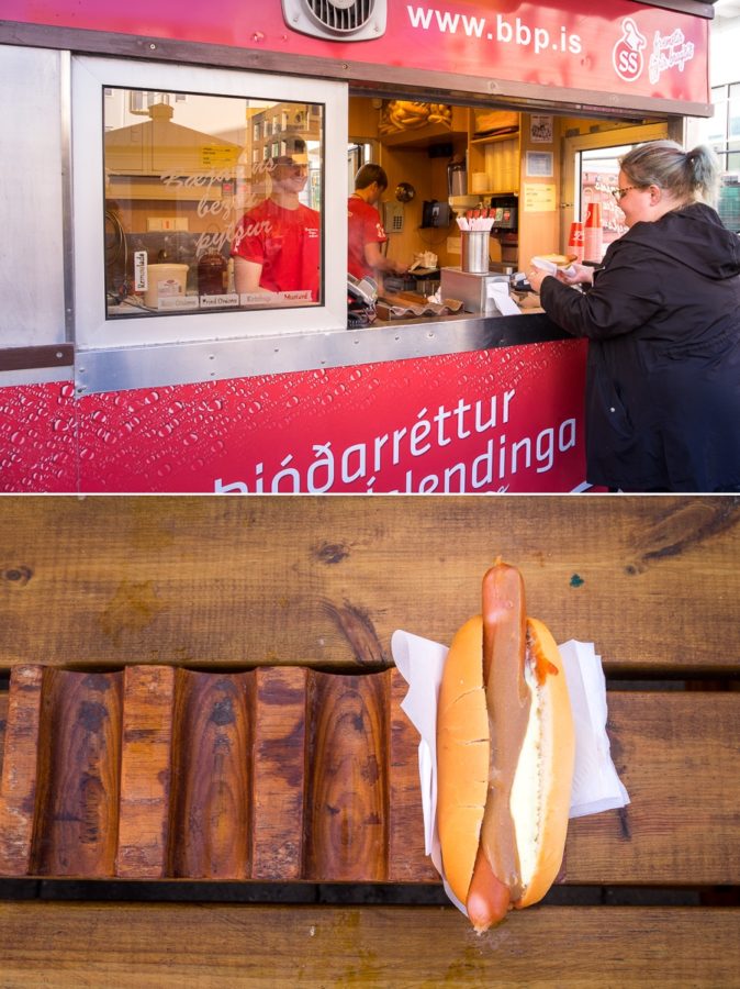 Icelandic hot dog on Traditional food tour with Your Friend in Reykjavik