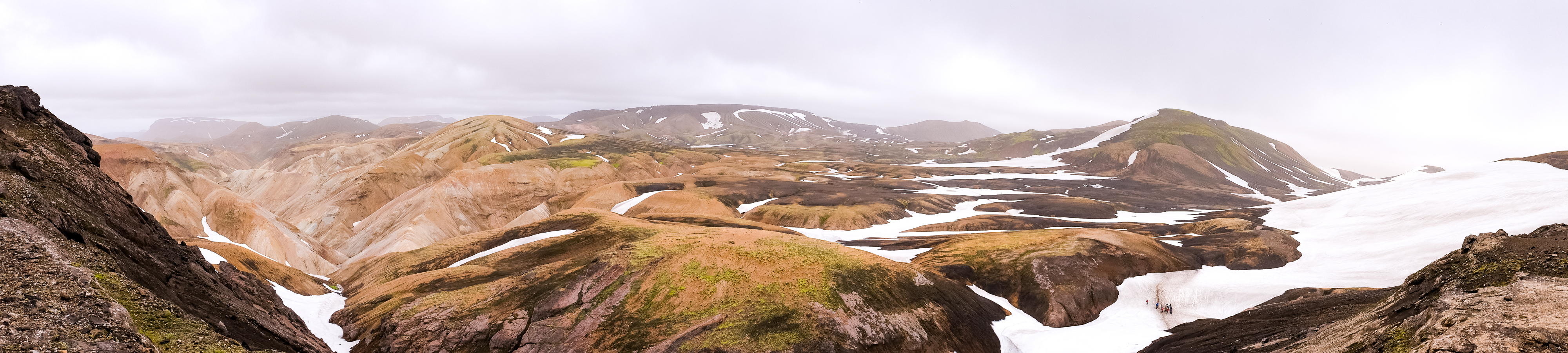 Trail views on Day 2 - Laugavegur Trail - Icelandic Highlands