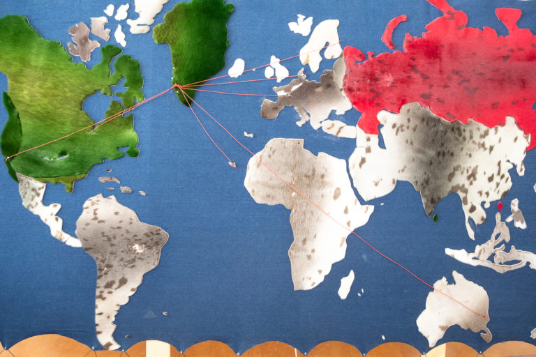 Map of where we come from - Nuuk Multi Kulti - West Greenland