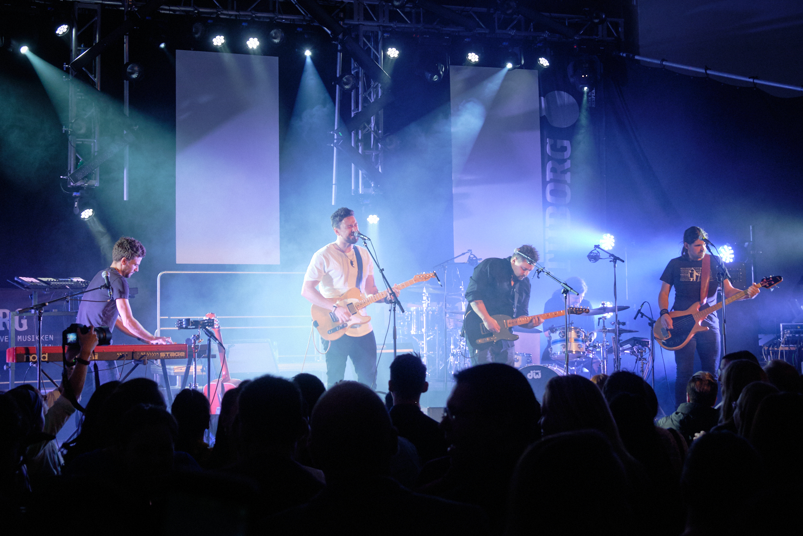 Greenlandic band - Nanook - performing at the Akisuanerit Festival in Nuuk, 2019