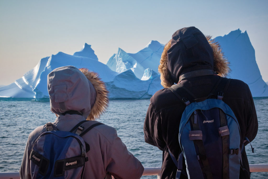 Huge icebergs in Disko Bay - Sarfaq Ittuk - West Greenland