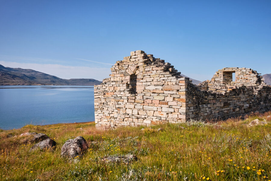 UNESCO Heritage Listed Hvalsey Church near Qaqortoq - South Greenland