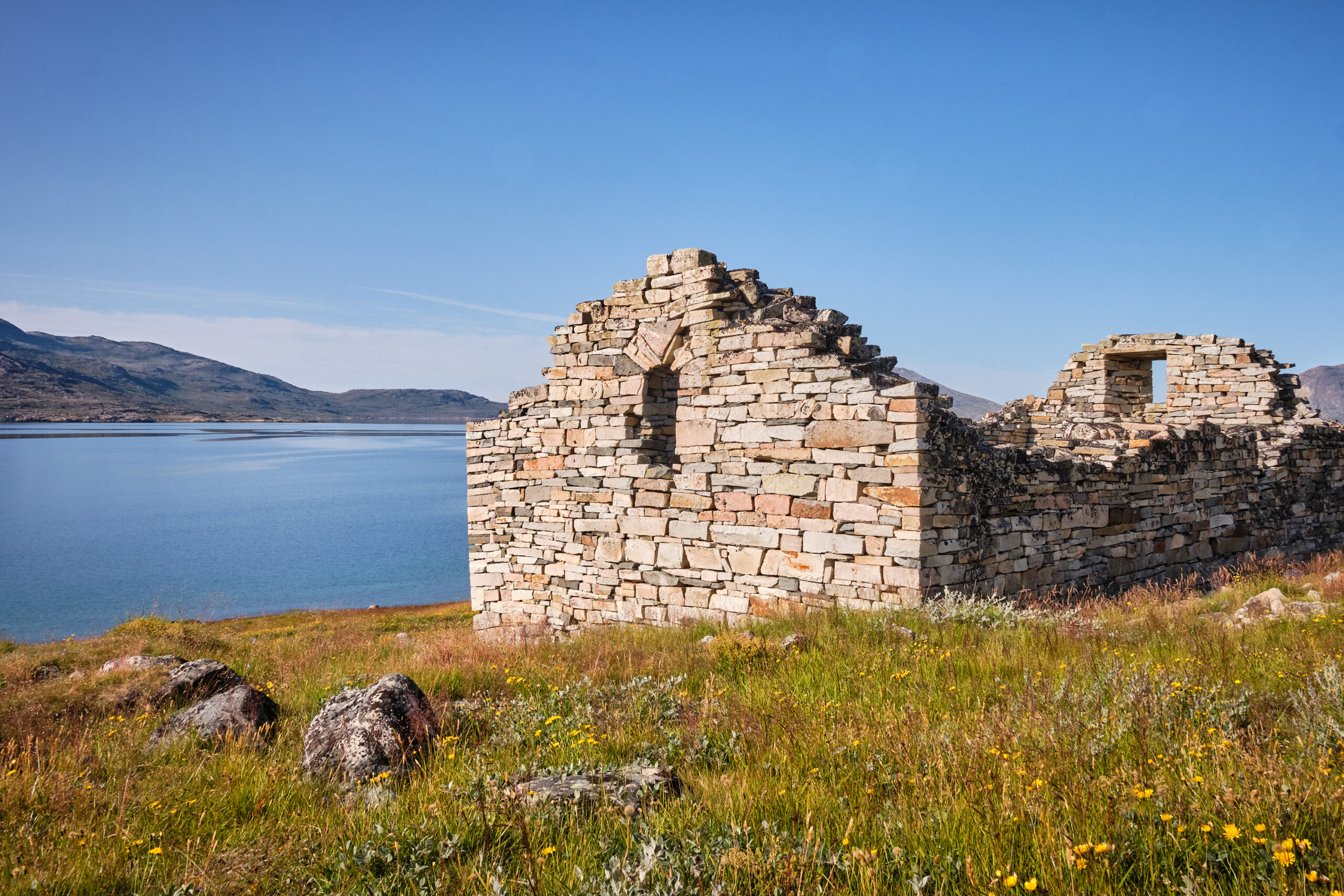 UNESCO Heritage Listed Hvalsey Church near Qaqortoq - South Greenland