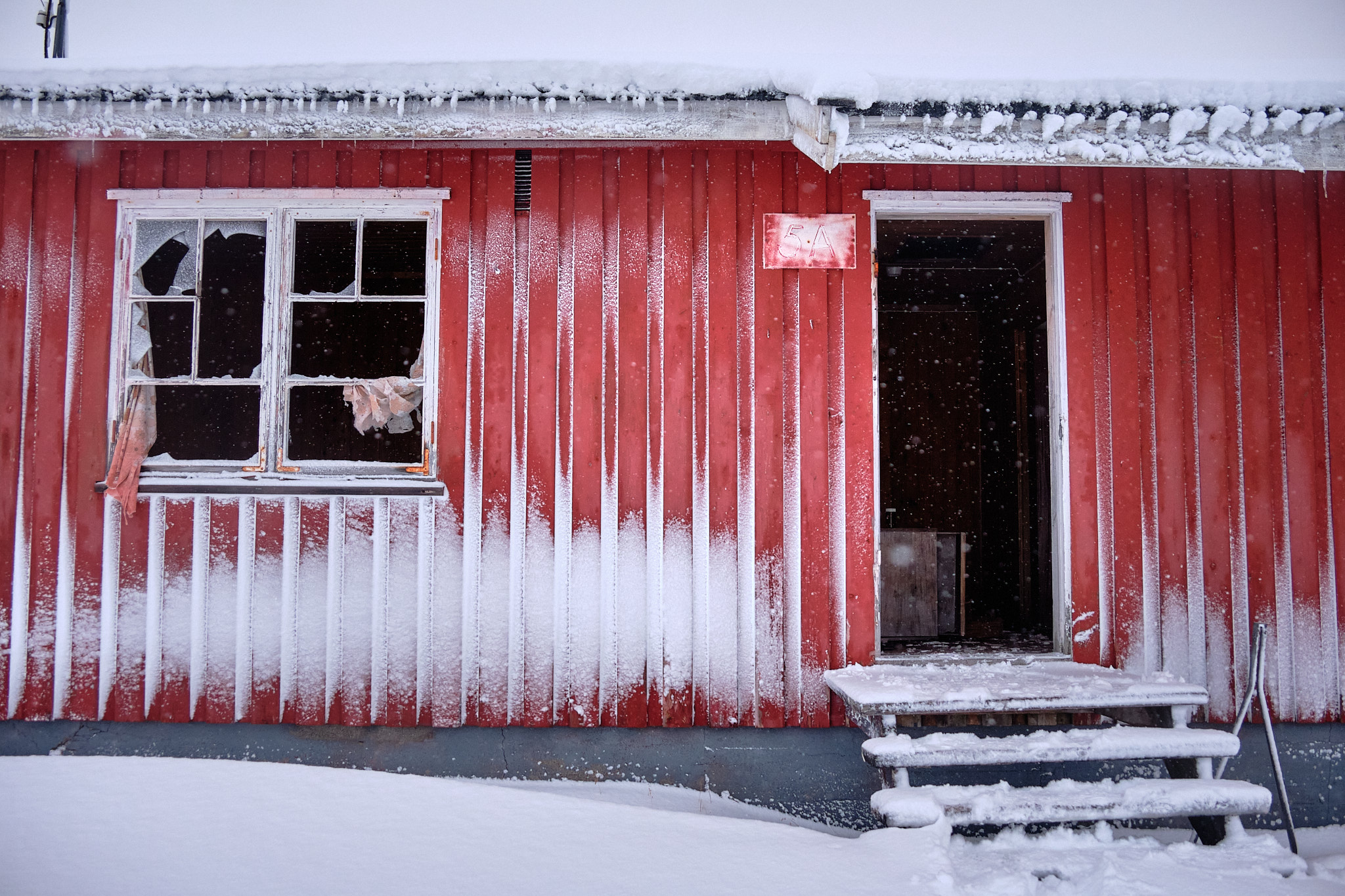 Workers house - Nordafar Abandoned fish factory near Nuuk