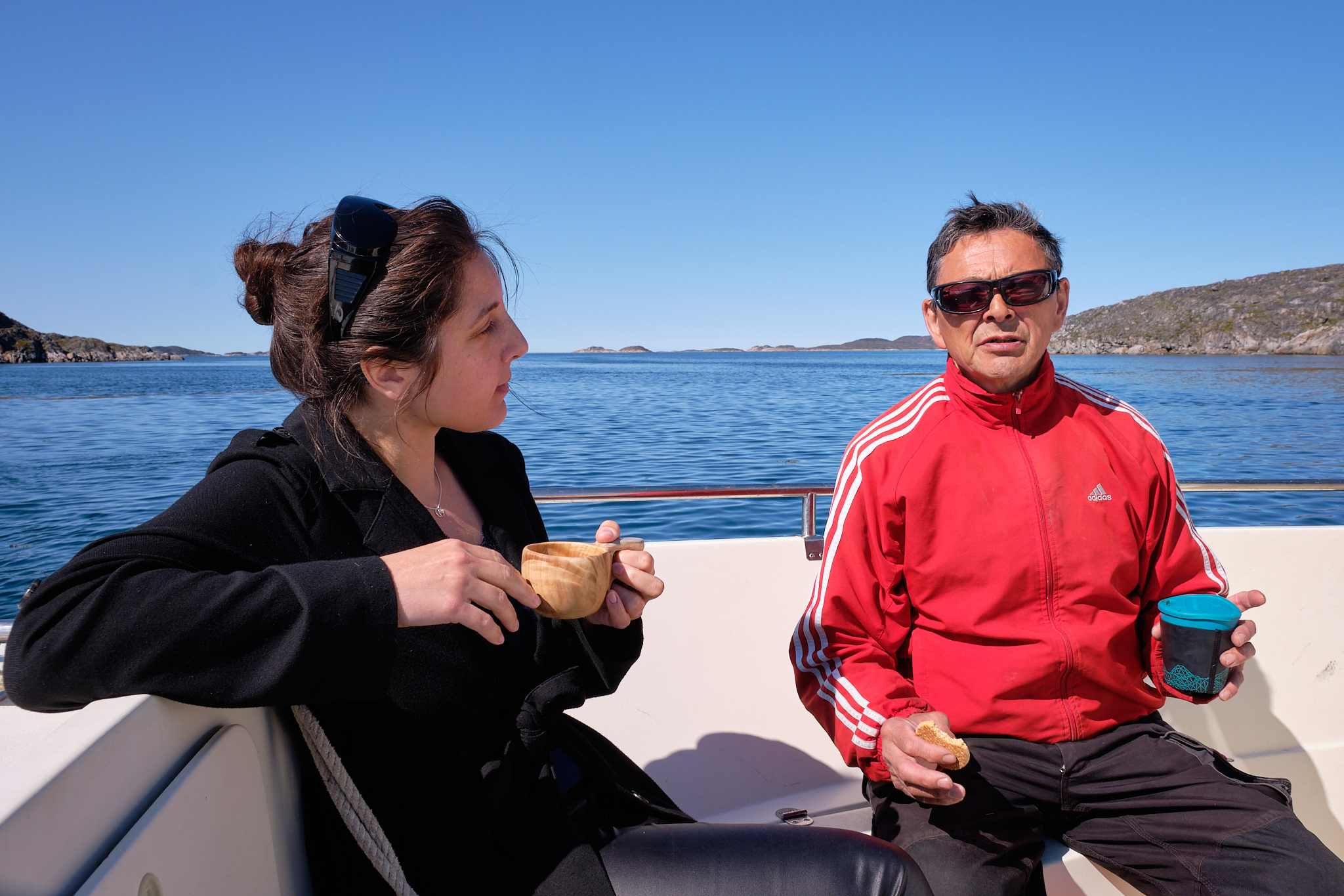 Coffee Break Itilleq on the way to Sassannguit - Greenland