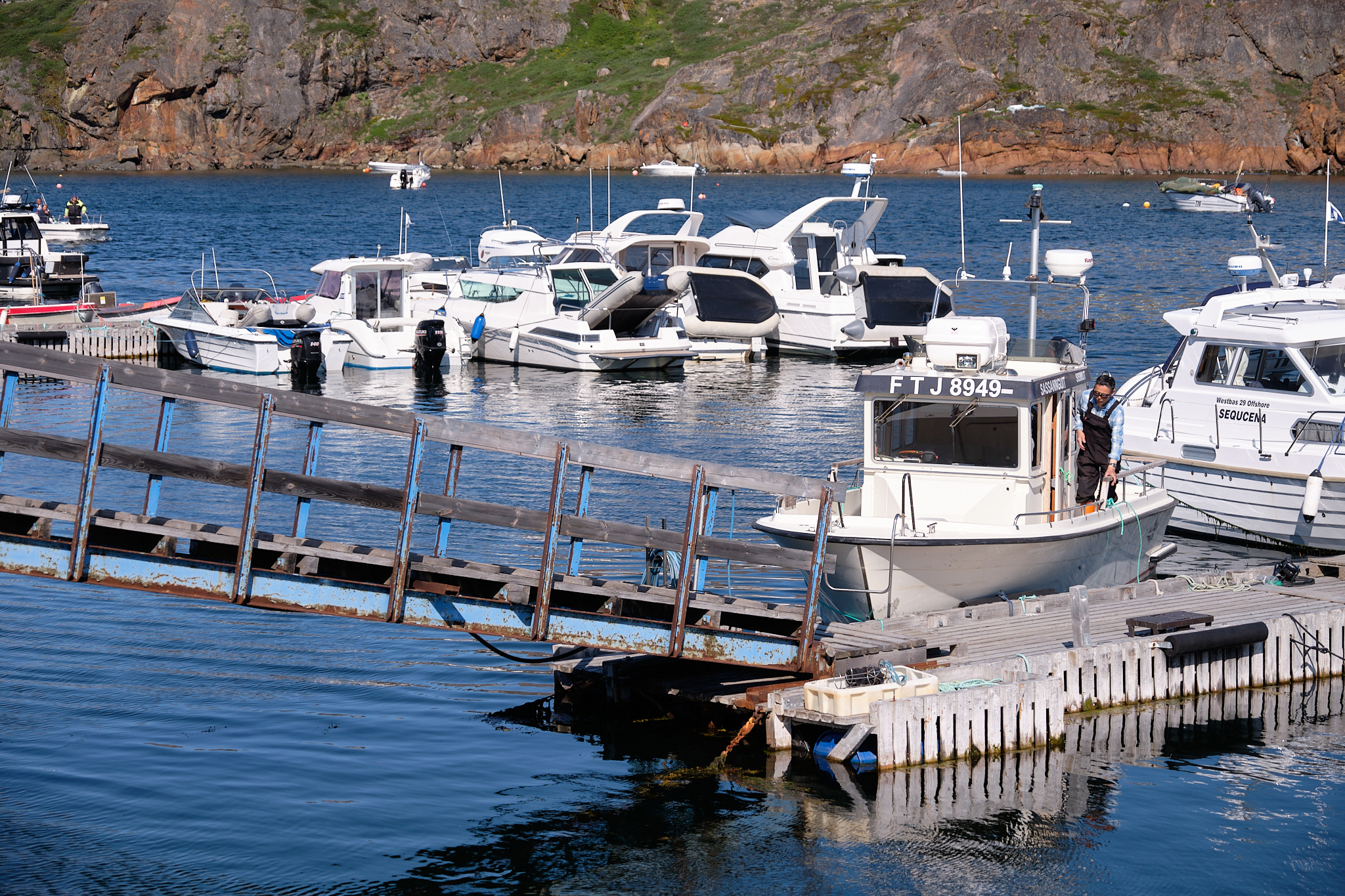 Targa in Sisimiut Marina