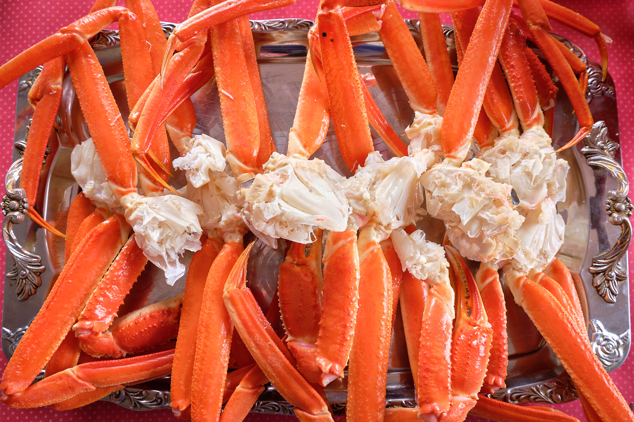 snow-crab for lunch at sassannguit near Sisimiut - Greenland